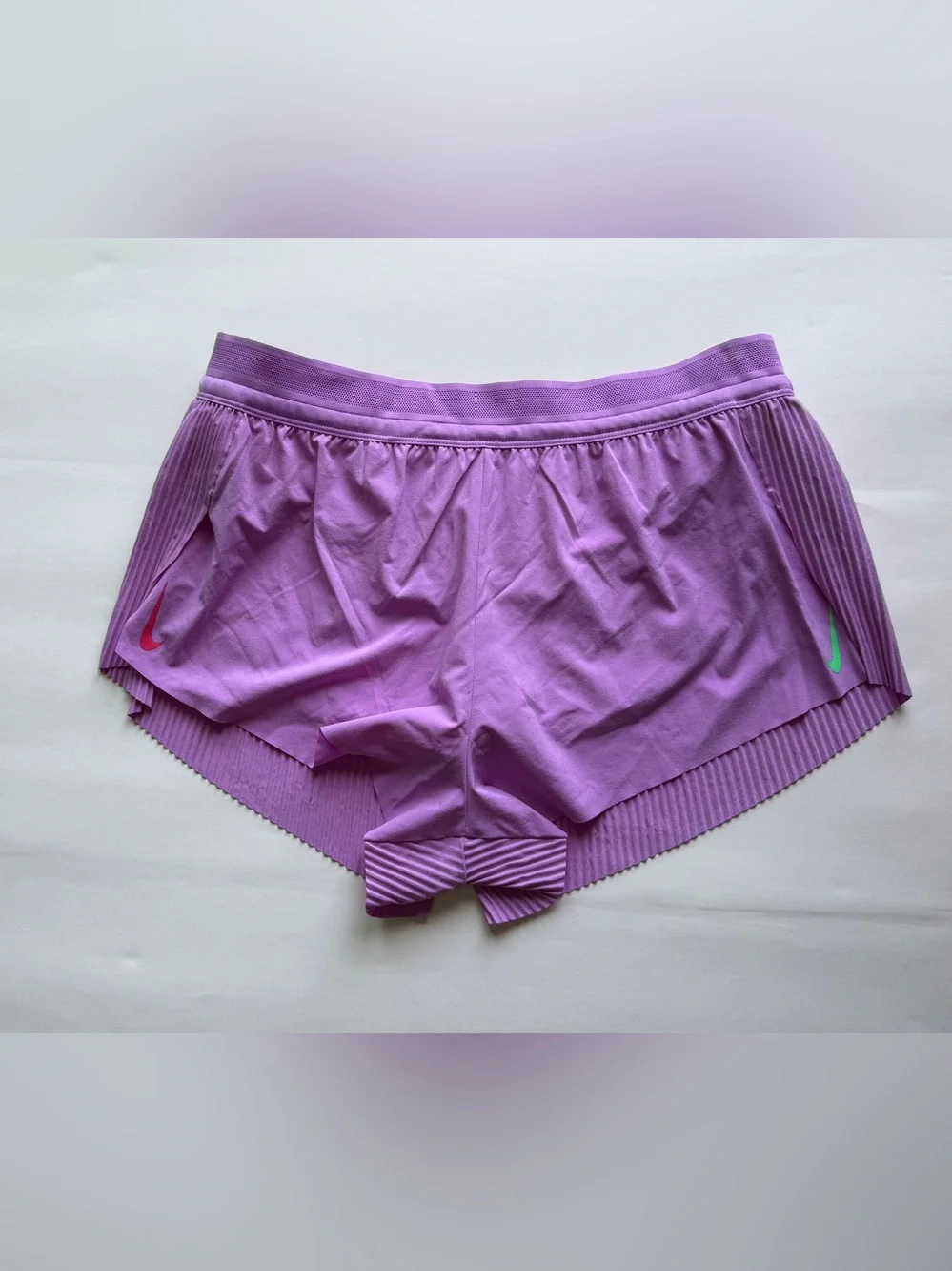 Nike [XL] AeroSwift Women's ADV Pleated Rush Fuchsia Running Shorts FN2328-532